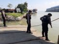 Antisipasi Potensi Banjir, Satsabhara Polres Tanjung Perak Rutin Pantau Debit Air Laut