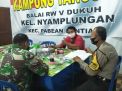 Babinkamtibmas Nyamplungan Pantau Protokol Kesehatan di KTS Jalan Panggung