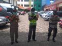 Polsek Semampir Patroli di Rumah Sakit Paru Karang Tembok, Cegah Pengambilan Paksa Jasad Pasien Covid-19