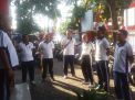 Kapolsek Asemrowo Pimpin Jalan Sehat Dalam Rangka Sabtu Osis