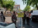 Polsek Semampir Gelar Operasi Yustisi Protokol Kesehatan Bareng Koramil & Satpol PP di Wisata Religi Ampel