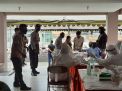 Polsek Pabean Cantikan Laksanakan Pengamanan Swab Tes di Rusun Indrapura