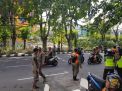 Kapolsek Pabean Cantikan Pimpin Operasi Masker Bersama Personil Gabungan di Jalan Bunguran