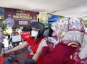 Polres Tanjung Perak Buka Layanan Vaksinasi Drive Thru di Hari Minggu