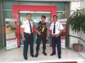 Satsabhara Polres Tanjung Perak Gelar Patroli Rutin di Kantor Bank Jatim