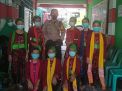 Babinkamtibmas Tambak Sarioso Sampaikan Pesan Jaga Jarak & Pakai Masker