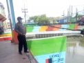 Polsek Asemrowo Pantau Debit Air, Waspada Kemungkinan Potensi Banjir
