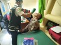 Urkes Polres Tanjung Perak Lakukan Pemeriksaan Swab Antigen Kepada Siswa Seba