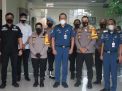 Kapolres Pelabuhan Tanjung Perak Bersama PJU Sambang Kantor Bea Cukai, Sampaikan Ucapan Selamat Idul Fitri