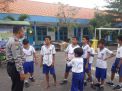 Babinkamtibmas Perak Barat, Narsis Bareng Siswa SD Santo Mikael