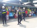 Satsabhara Polres Tanjung Perak Gelar Patroli Bersama Sekuriti Pelindo di Pasar Ujung