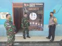 Babinkamtibmas Perak Utara Pasang Spanduk Himbauan Pencegahan Penyebaran Covid-19