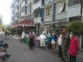 Polsek Kenjeran Lakukan Pengamanan Swab Tes Untuk Warga Rusun Tanah Merah