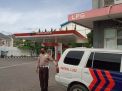 Polsek Kenjeran Gelar Patroli di SPBU, Antisipasi Kerawanan