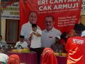 Polsek Semampir Kawal Kampanye Terbuka Cawali Nomor Urut I di Jalan Sawah Pulo SR