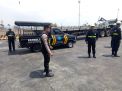 Satsabhara Polres Tanjung Perak Gabung Sekuriti Pelindo Patroli di Terminal Jamrud Selatan
