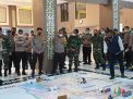 Kapolres Tanjung Perak Ikuti TFG di Mapolda Jatim, Tindak Lanjut Penerapan PSBB