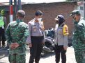 Kapolres Tanjung Perak Pantau Pelaksanaan Operasi Yustisi Protokol Kesehatan di Jalan Margomulyo