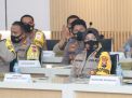 Kapolres Tanjung Perak Ikut Menyambut Kedatangan Kapolda Jatim Baru