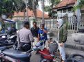 Polsek Pabean Cantikan Gelar Operasi Penertiban Masker Mobile di Jalan Bunguran