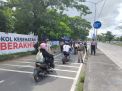 Polsek Kenjeran Lakukan Operasi Penertiban Masker di Akses Suramadu, Putus Penyebaran Covid-19