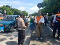 Polres Tanjung  Perak Lakukan Operasi Penertiban Masker Bersama Personil Gabungan di Akses Suramadu