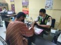 Urkes Polres Tanjung Perak Lakukan Swab Antigen Pada Calon Taruna Akpol Sebelum Mengikuti Penandatanganan Pakta Integritas