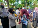 Kapolres Tanjung Perak Didampingi Kapolsek Semampir Pantau Penerapan Prokes di Wisata Religi Ampel