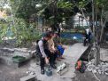 Satsabhara Polres Tanjung Perak Rutin Patroli Pemukiman