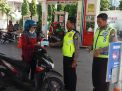 Polsek Kenjeran Patroli Rutin Sambil Sosialisasi Tertib Berlalu Lintas