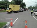 Satlantas Polres Tanjung Perak Atur Lalu Lintas Sore Cegah Kemacetan