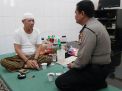 Babinkamtibmas Krembangan Utara Sampaikan Pesan Jaga Kerukunan ke Toga