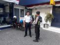 Satsabhara Polres Tanjung Perak Pantau Keamanan Kantor Bank Melalui Patroli