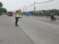 Satlantas Polres Tanjung Perak Berikan Pelayanan Melalui Pengaturan Sore Hari