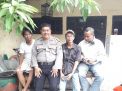 Babinkamtibmas Ujung Sambang Pemukiman, Sampaikan Pesan Hidupkan Siskamling