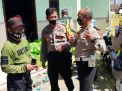 Kapolsek Asemrowo Serahkan Bantuan Paket Susu Untuk Balita Kampung Tangguh