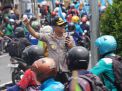 Kapolres Tanjung Perak Pimpin Pengamanan Jalur Unjuk Rasa Buruh