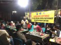 Wakapolres Tanjung Perak Pimpin Cangkrukan Bersama Warga Pabean Cantikan