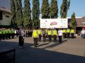 Polres Tanjung Perak & Polsek Jajaran Laksanakan PAM Jalur Bonek