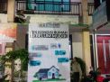 Babinkamtibmas Dupak Pasang Spanduk Himbauan Keamanan Selama Mudik