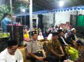 Babinkamtibmas Polsek Kenjeran Menghadiri Undangan Halal Bi Halal Warga Bulak