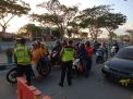Sebanyak 25 Pemotor Diberikan Sanksi Tilang Dalam Operasi Patuh Semeru Hari Terakhir
