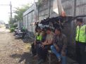 Polsek Asemrowo Laksanakan Pengamanan Mogok Kerja Karyawan PT Rakuda