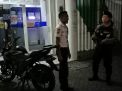 Satsabhara Polres Tanjung Perak Patroli Kantor Bank di Malam Hari