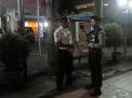 Antisipasi Kerawanan di Kantor Bank, Satsabhara Polres Tanjung Perak Gelar Patroli Malam