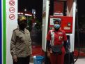 Polsek Kenjeran Gelar Patroli Malam di SPBU, Sampaikan Pesan Waspada 3C