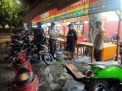 Polsek Krembangan Gelar Razia Masker Bersama Koramil di Warkop & Cafe