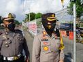 Hari Kesebelas Penyekatan di Akses Suramadu, Kapolres Tanjung Perak Sampaikan Waspada Virus Corona Varian Baru B1617.2