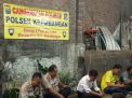 Kapolsek Krembangan Sosialisasikan SPKT Door To Door di Acara Cangkrukan