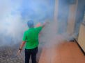 Urkes Polres Tanjung Perak Gelar Kegiatan Fogging, Untuk Cegah Demam Berdarah